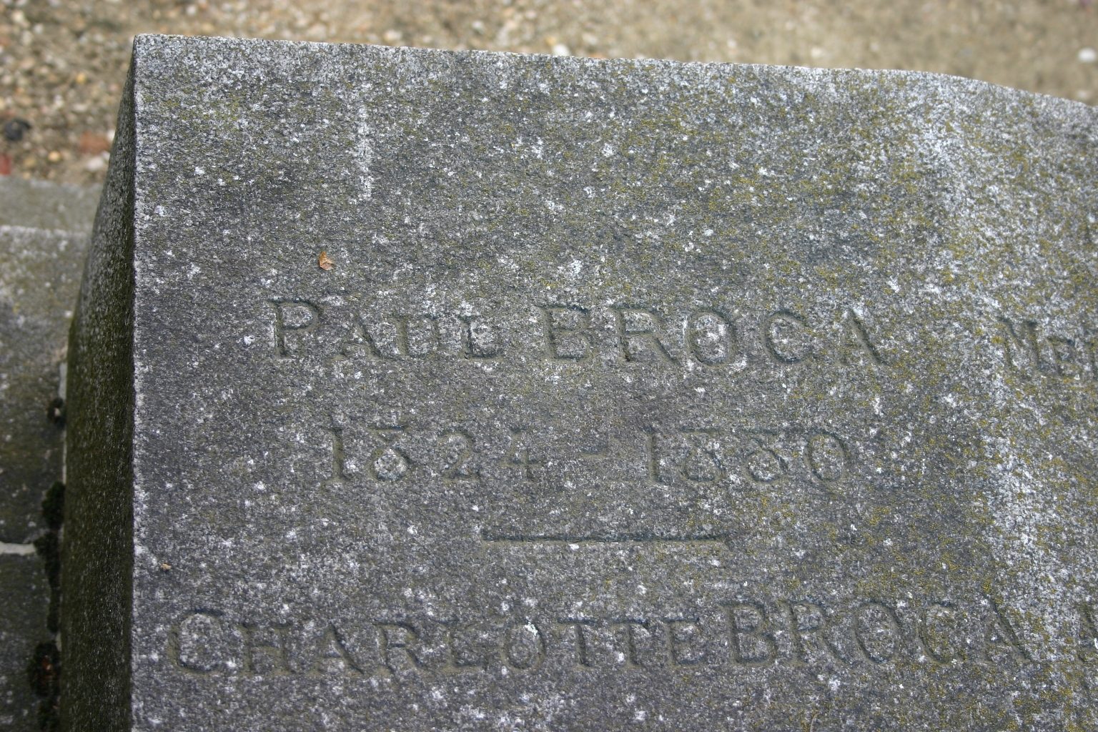 Pierre Paul Broca's tomb, Montparnasse Cemetery, Paris (3).JPG